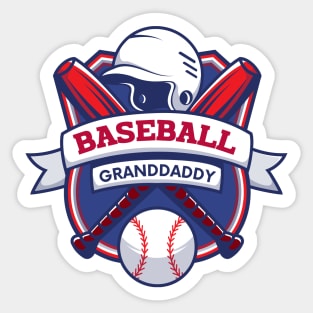 Baseball Granddaddy - Grandfather Sticker